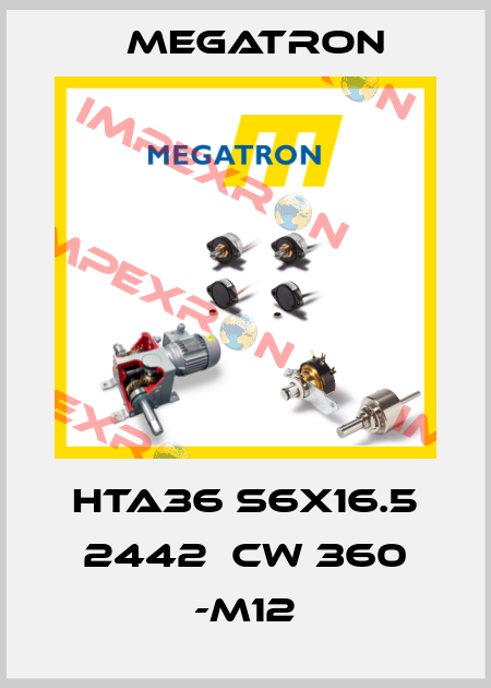 HTA36 S6X16.5 2442  CW 360 -M12 Megatron
