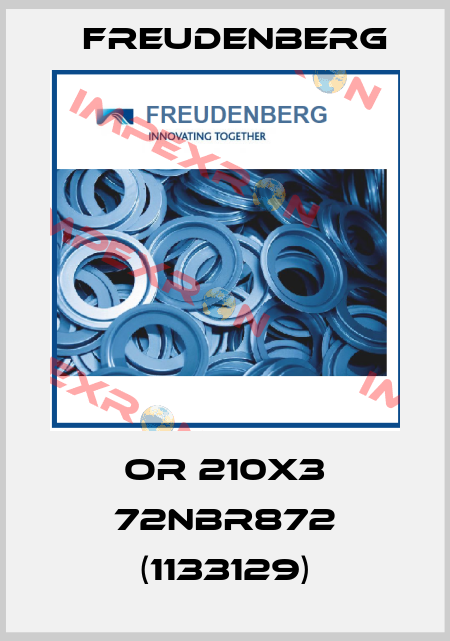 OR 210x3 72NBR872 (1133129) Freudenberg