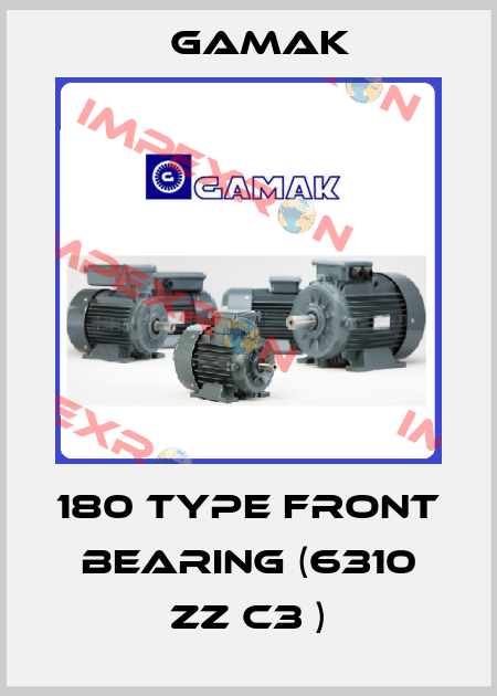 180 type front bearing (6310 zz c3 ) Gamak