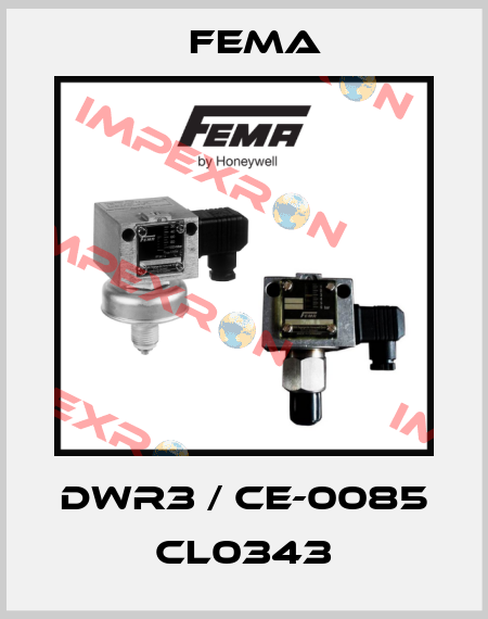 DWR3 / CE-0085 CL0343 FEMA