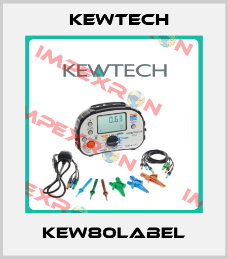 KEW80LABEL Kewtech