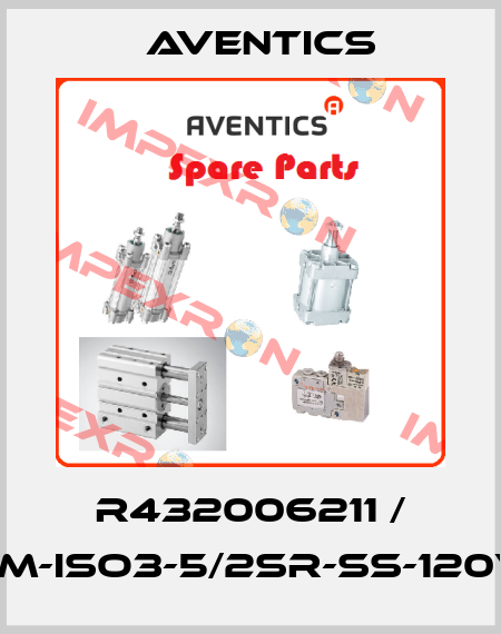 R432006211 / CERAM-ISO3-5/2SR-SS-120VAC-E Aventics