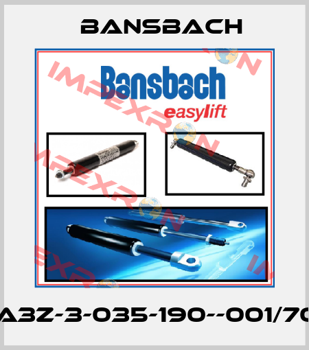 A3A3Z-3-035-190--001/700N Bansbach