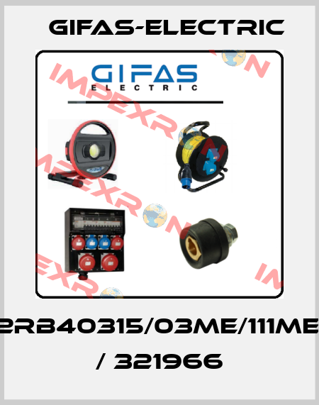 502RB40315/03ME/111ME.BL / 321966 Gifas-Electric