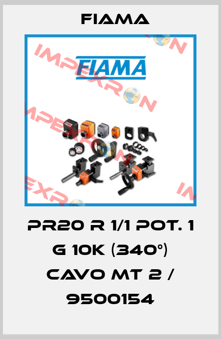 PR20 R 1/1 POT. 1 G 10K (340°) CAVO MT 2 / 9500154 Fiama