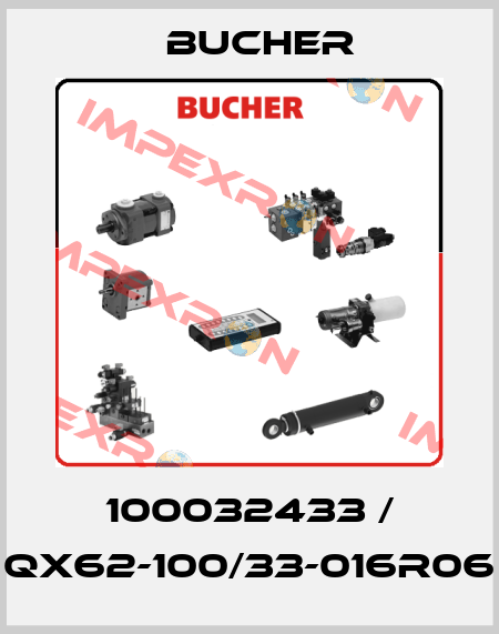 100032433 / QX62-100/33-016R06 Bucher