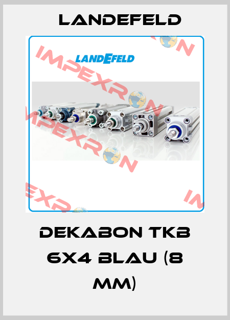 Dekabon TKB 6X4 BLAU (8 mm) Landefeld