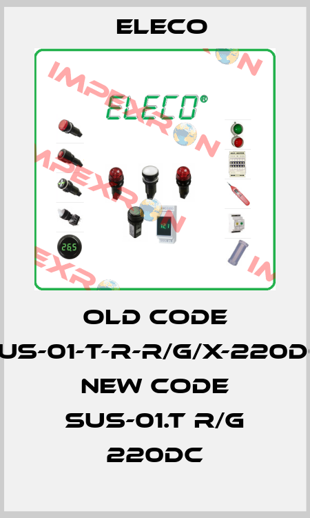 old code SUS-01-T-R-R/G/X-220DC, new code SUS-01.T R/G 220DC Eleco