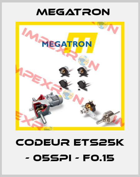 CODEUR ETS25K - 05SPI - F0.15 Megatron