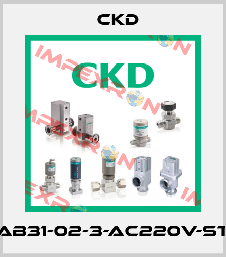 AB31-02-3-AC220V-ST Ckd