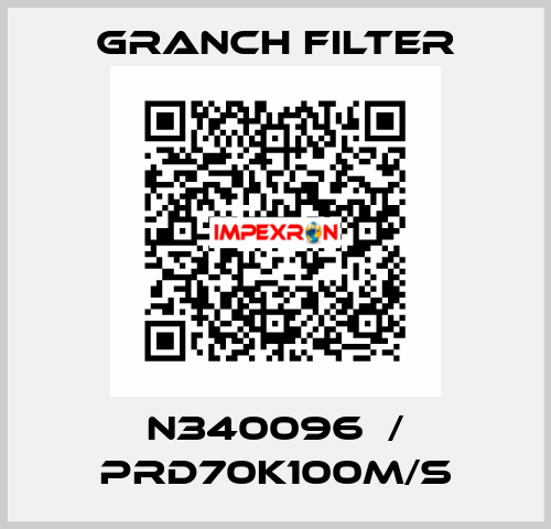 N340096  / PRD70K100M/S GRANCH FILTER