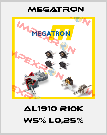 AL1910 R10K W5% L0,25% Megatron