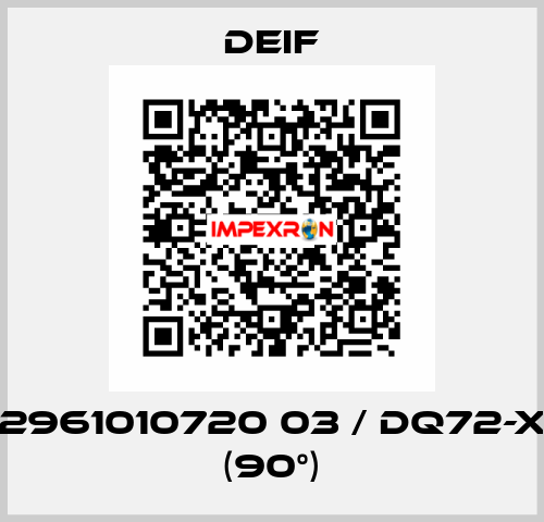 2961010720 03 / DQ72-x (90°) Deif