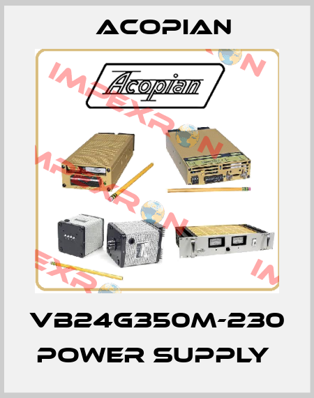 VB24G350M-230 POWER SUPPLY  Acopian