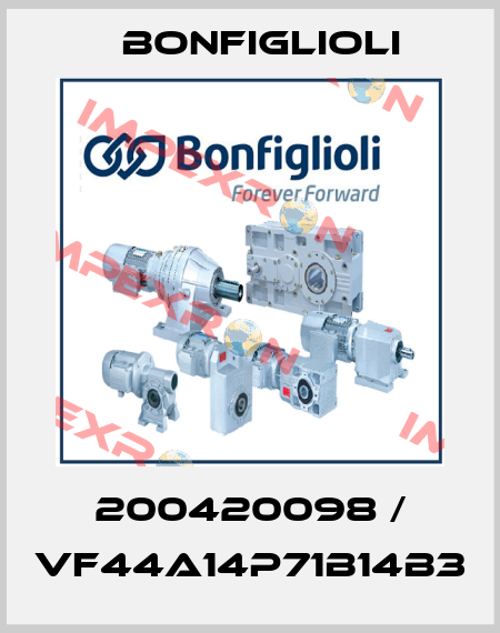 200420098 / VF44A14P71B14B3 Bonfiglioli
