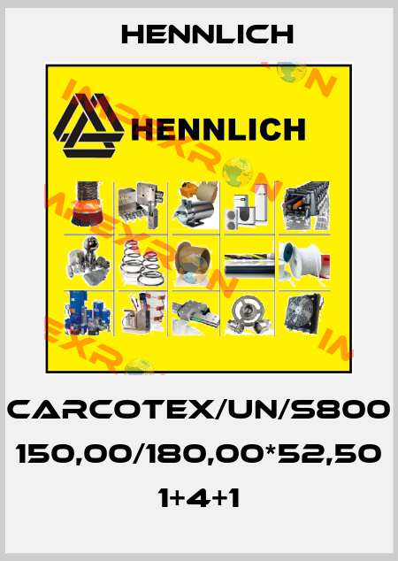 CARCOTEX/UN/S800 150,00/180,00*52,50 1+4+1 Hennlich