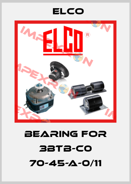 bearing for 3BTB-C0 70-45-A-0/11 Elco