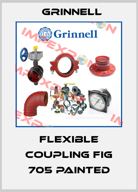 FLEXIBLE COUPLING FIG 705 PAINTED Grinnell