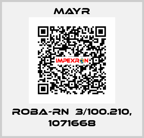 ROBA-RN  3/100.210, 1071668 Mayr