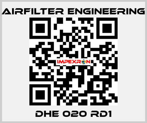 DHE 020 RD1 Airfilter Engineering