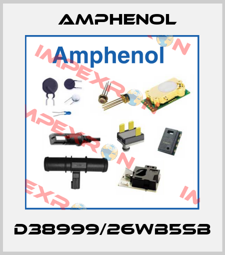 D38999/26WB5SB Amphenol