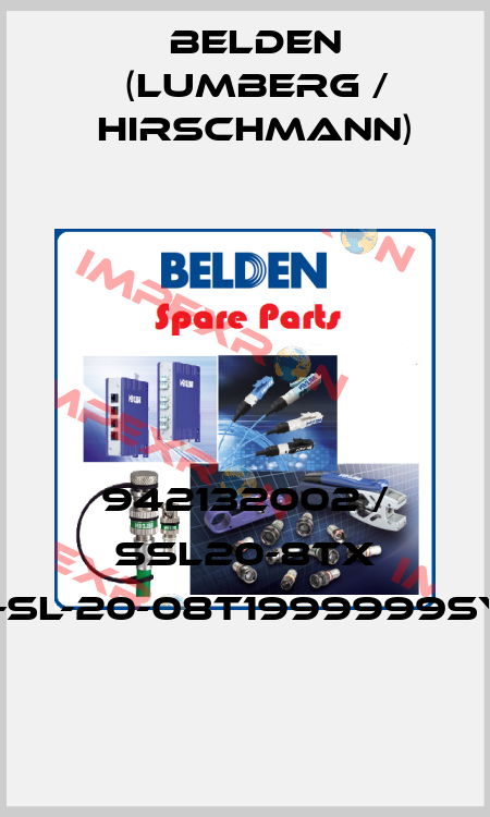 942132002 / SSL20-8TX (SPIDER-SL-20-08T1999999SY9HHHH) Belden (Lumberg / Hirschmann)