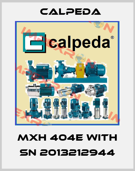 MXH 404E with SN 2013212944 Calpeda