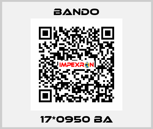 17*0950 BA Bando