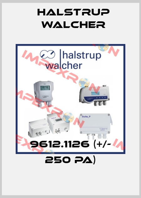 9612.1126 (+/- 250 Pa) Halstrup Walcher
