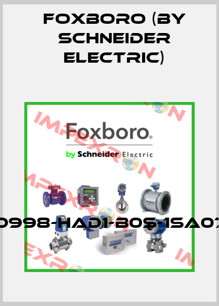 SRD998-HAD1-B0S-1SA07-A1 Foxboro (by Schneider Electric)