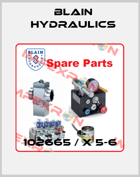 102665 / X 5-6 Blain Hydraulics