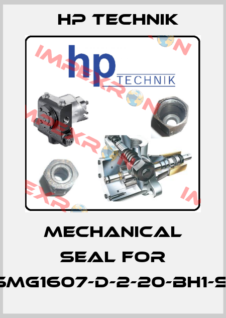 mechanical seal for 	SMG1607-D-2-20-BH1-So HP Technik