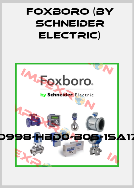 SRD998 - HBD0 - B0S - 1SA17 - A1 Foxboro (by Schneider Electric)