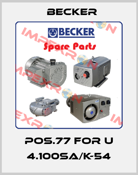 Pos.77 for U 4.100SA/K-54 Becker