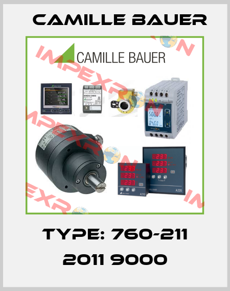 Type: 760-211 2011 9000 Camille Bauer