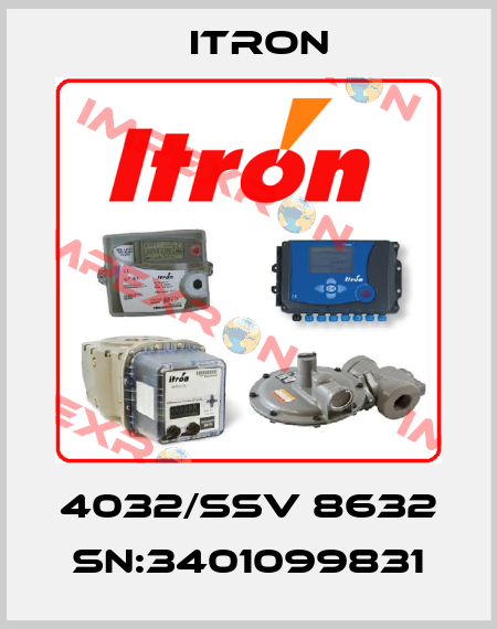 4032/SSV 8632 SN:3401099831 Itron