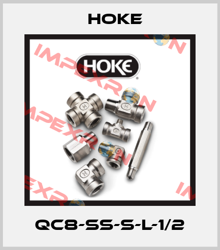 QC8-SS-S-L-1/2 Hoke
