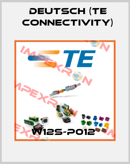 W12S-P012  Deutsch (TE Connectivity)