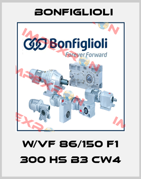 W/VF 86/150 F1 300 HS B3 CW4 Bonfiglioli