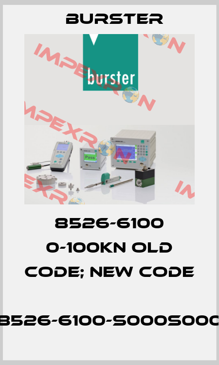 8526-6100 0-100KN old code; new code  8526-6100-S000S000 Burster
