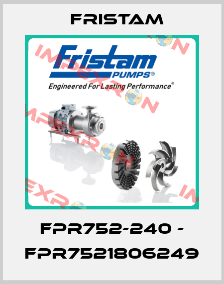 FPR752-240 - FPR7521806249 Fristam