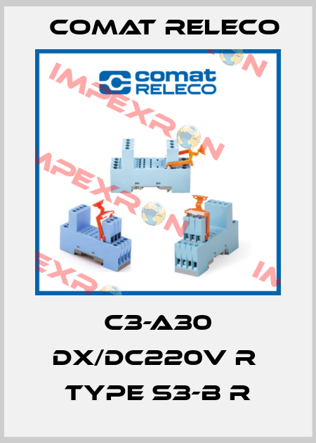 C3-A30 DX/DC220V R  Type S3-B R Comat Releco