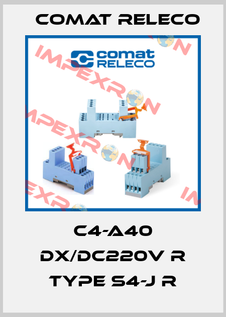 C4-A40 DX/DC220V R TyPe S4-J R Comat Releco