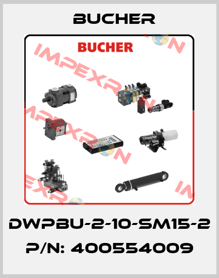 DWPBU-2-10-SM15-2  P/N: 400554009 Bucher