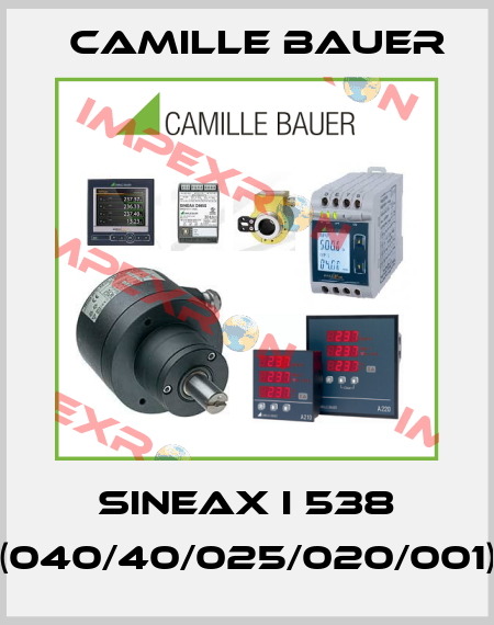 Sineax I 538 (040/40/025/020/001) Camille Bauer