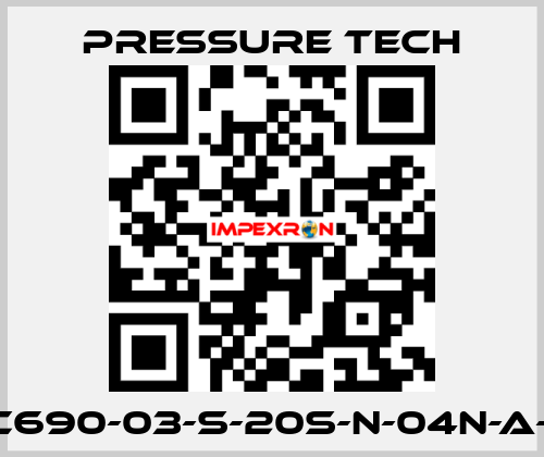 LGC690-03-S-20S-N-04N-A-SV Pressure Tech