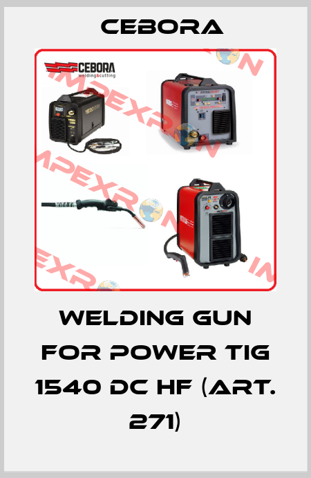 Welding gun for Power Tig 1540 DC HF (art. 271) Cebora