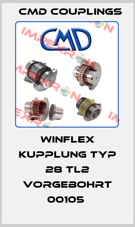 WINFLEX KUPPLUNG TYP 28 TL2 VORGEBOHRT 00105  Cmd Couplings