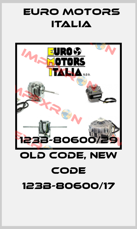 123B-80600/29 old code, new code 123B-80600/17 Euro Motors Italia