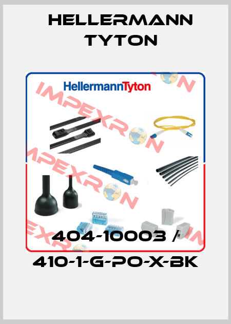 404-10003 / 410-1-G-PO-X-BK Hellermann Tyton
